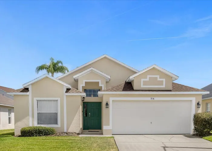 Amazing 4 Bedrooms 3 Bath With Private Pool, Near Disney And Universal!